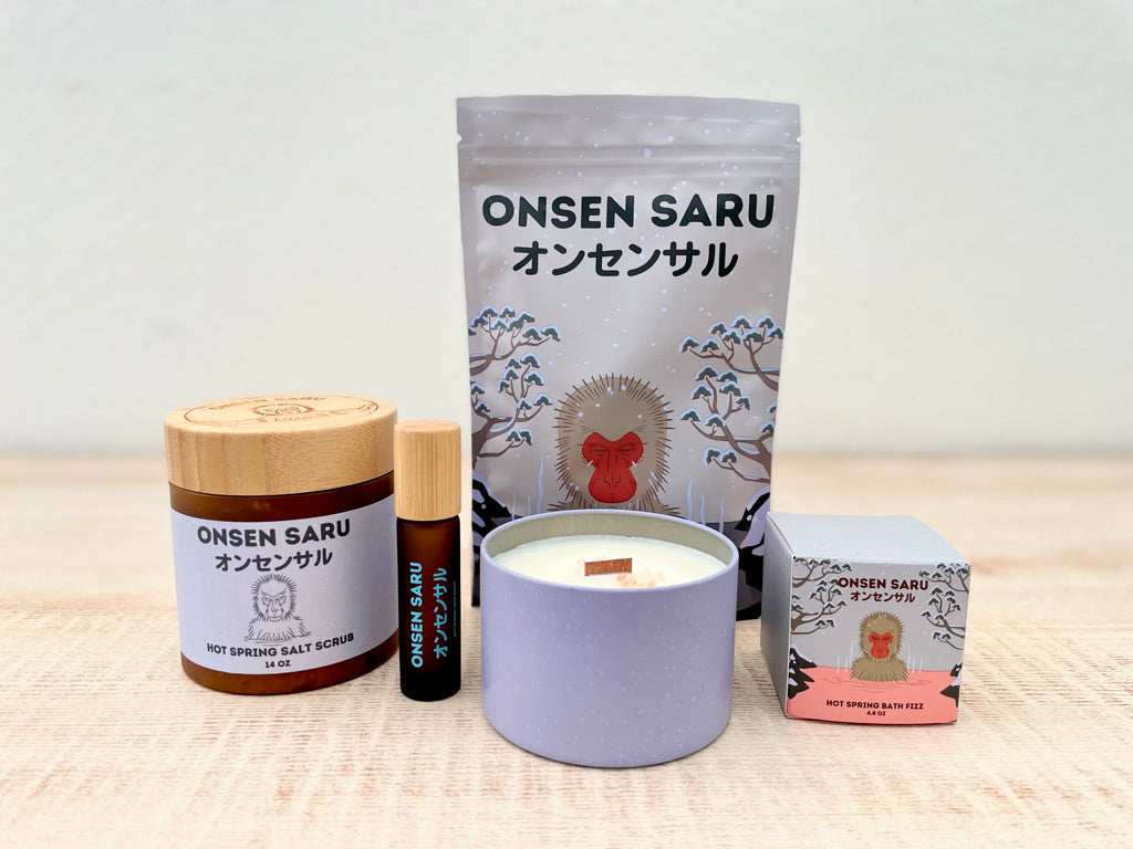 Onsen Saru Candle