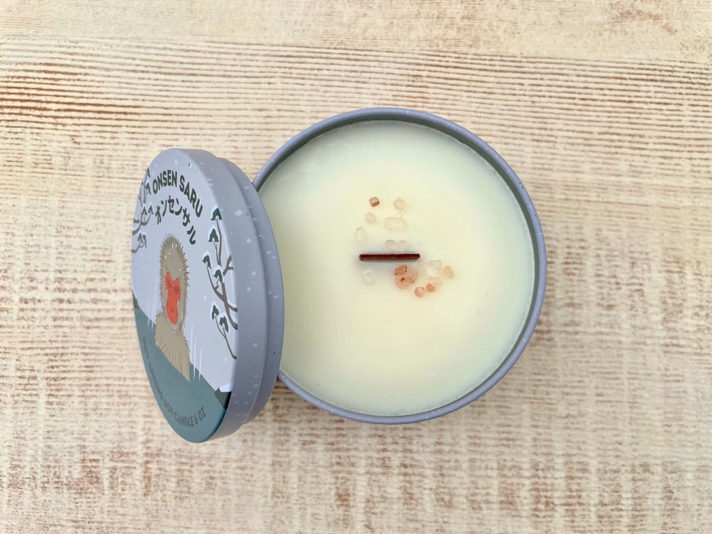 Onsen Saru Candle