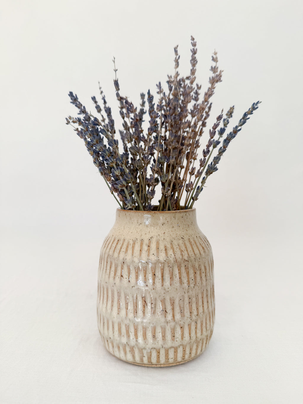Etched vase