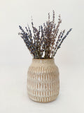Etched vase