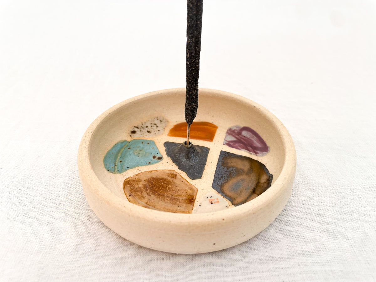 Polished Rocks Incense Burner