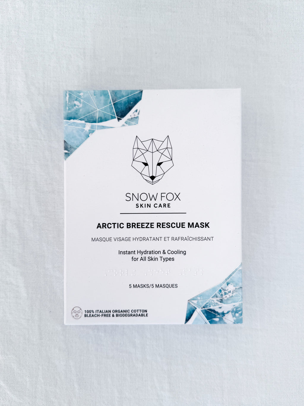 Snow Fox Sheet Masks