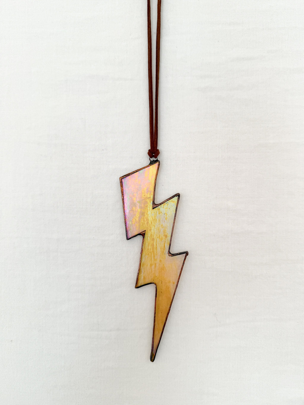 Stained Glass Lightening Bolts