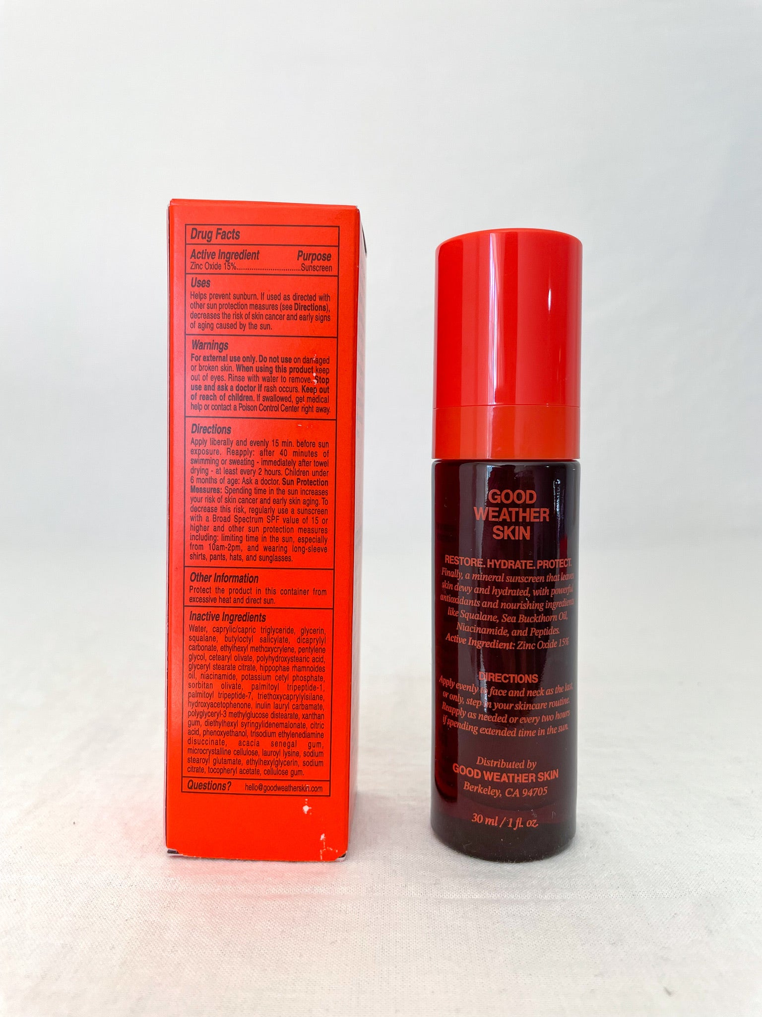 The One Daily Sun Cream SPF 30