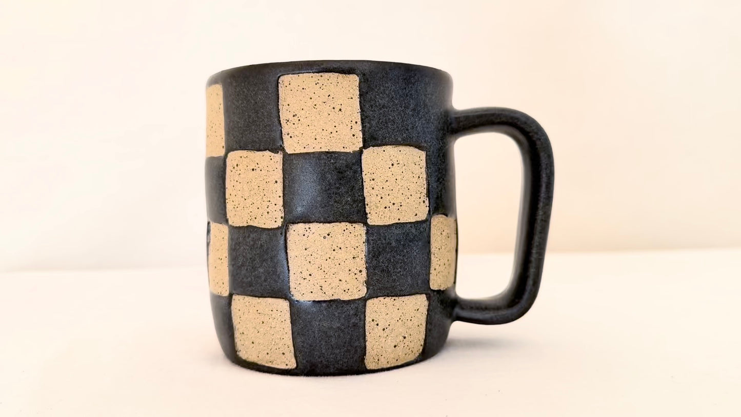 Checkered Mug