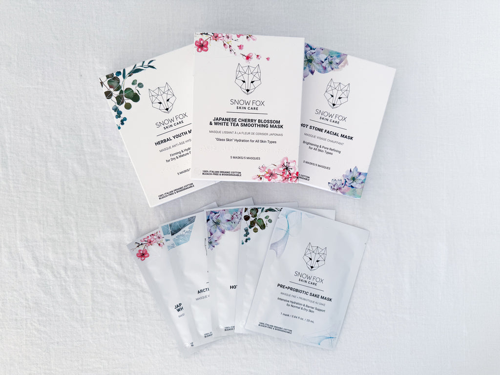 Snow Fox Sheet Masks