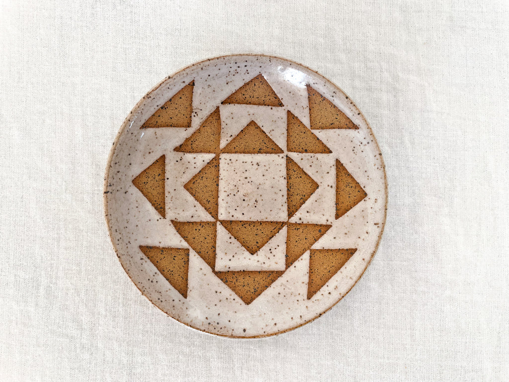 Small Triangles Dish