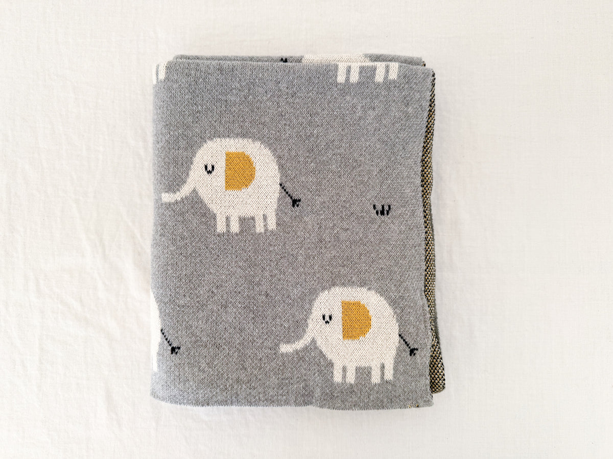 Elephant Baby Blanket