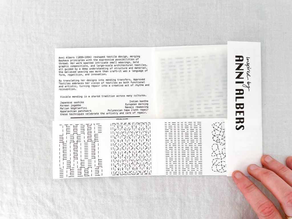 Clothing Mending Stitch Guides