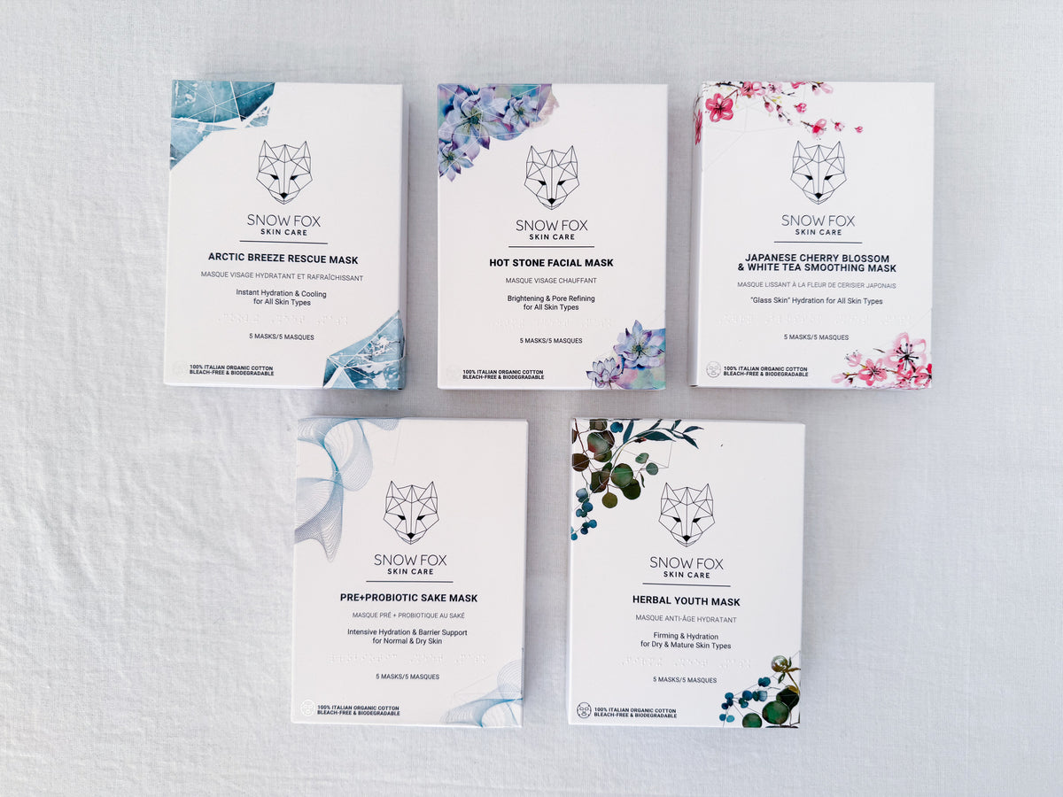 Snow Fox Sheet Masks