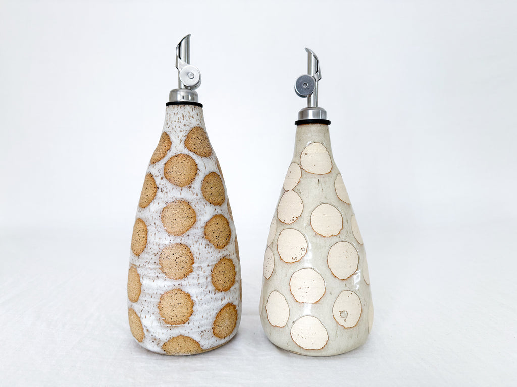 Polka Dot Oil Cruet