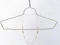 Minnow Necklace Brass + Silver