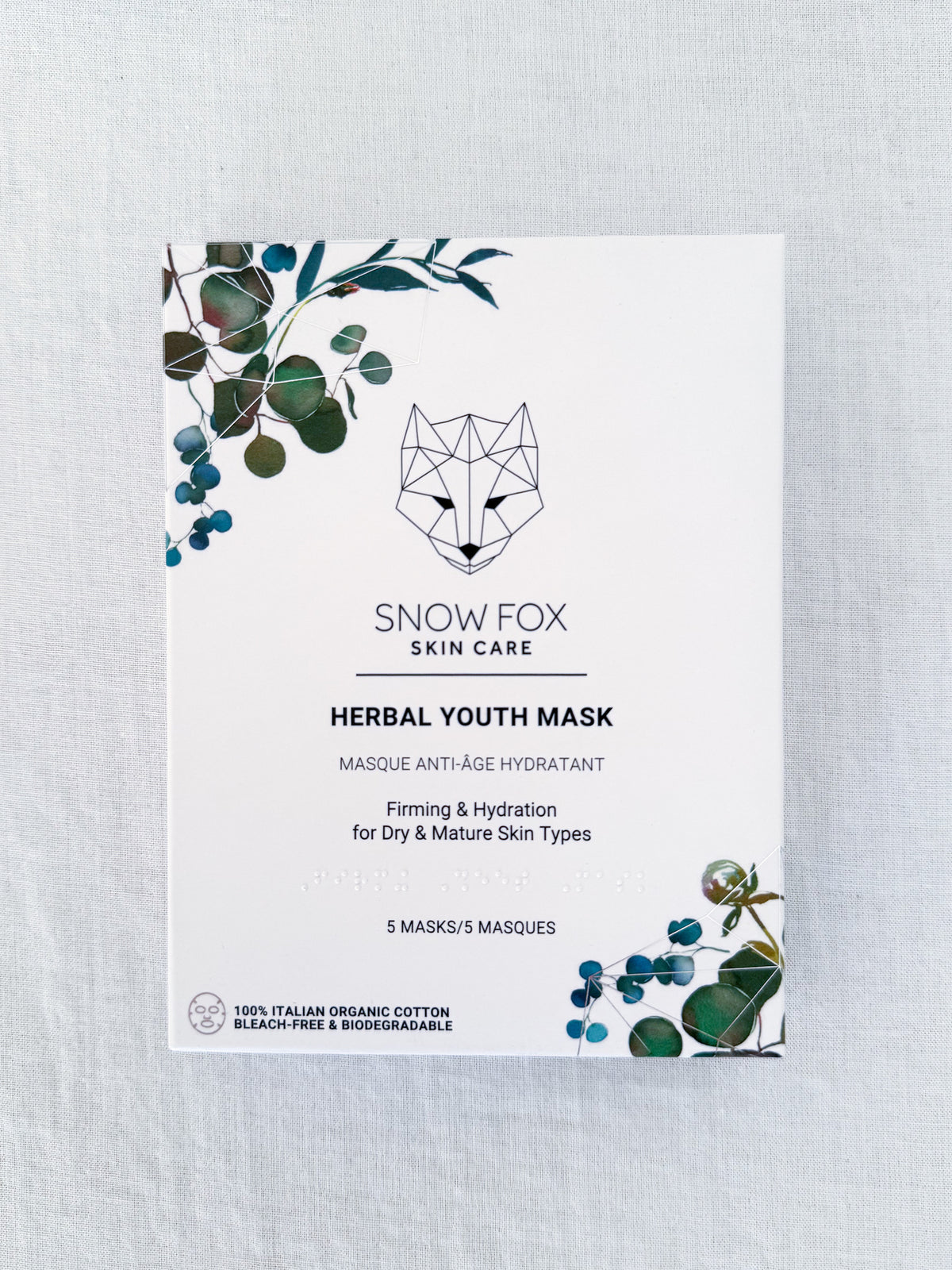 Snow Fox Sheet Masks