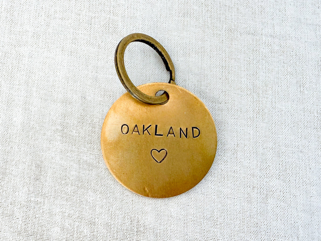 AG Brass Key Ring