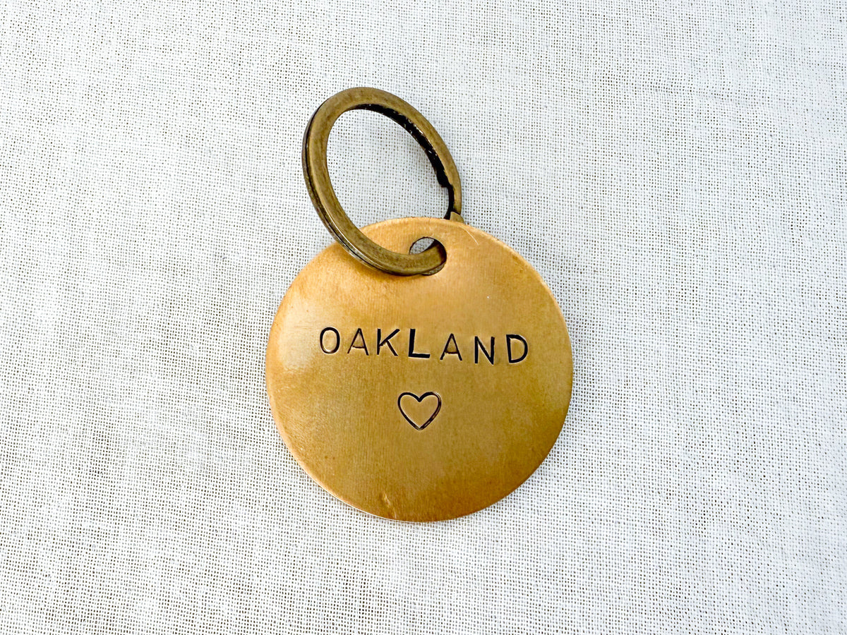 AG Brass Key Ring