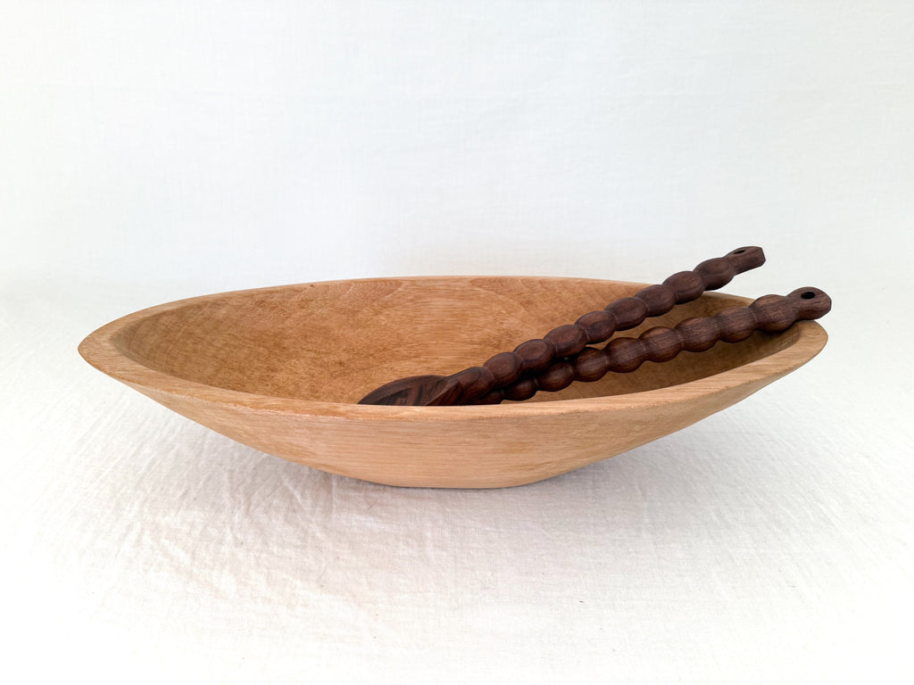 Walnut Salad Servers