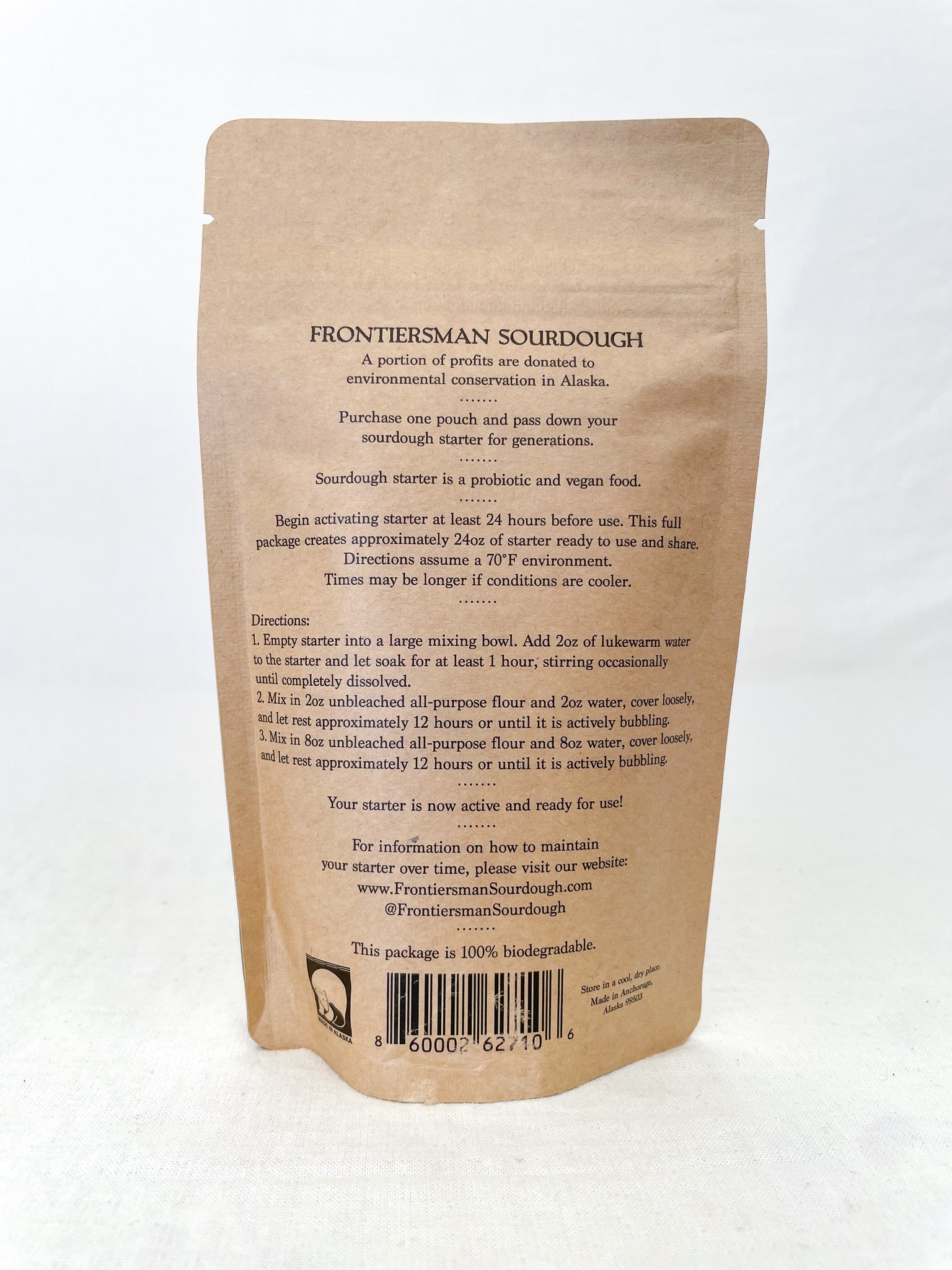 Alaskan Sourdough Starter