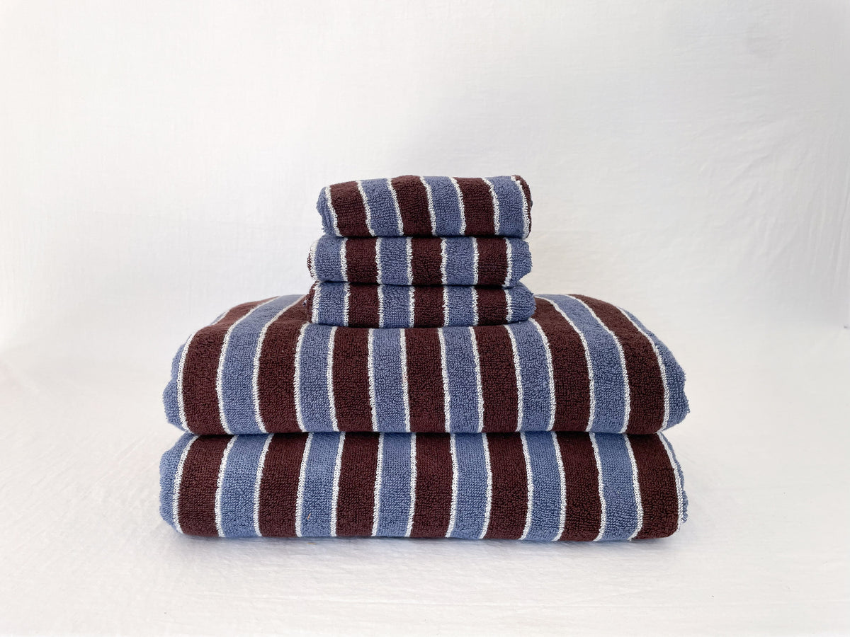 Helena Pool Towel Blue Clay