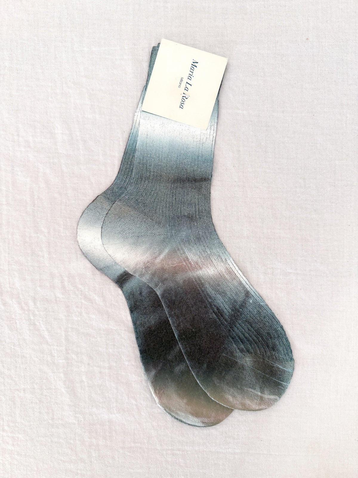 Metallic Silk Socks