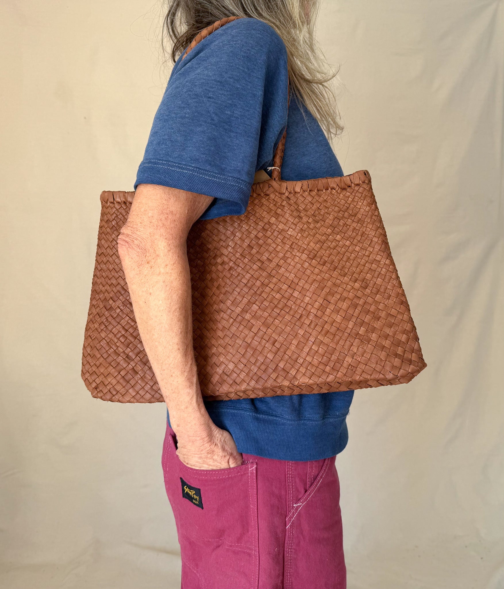 Leather Tote Bag