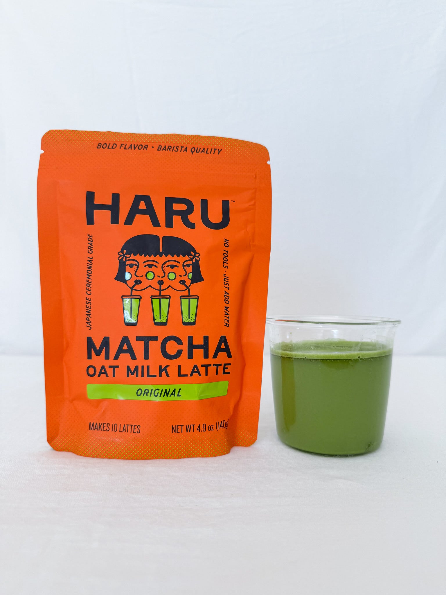 Oat Milk Matcha Lattes