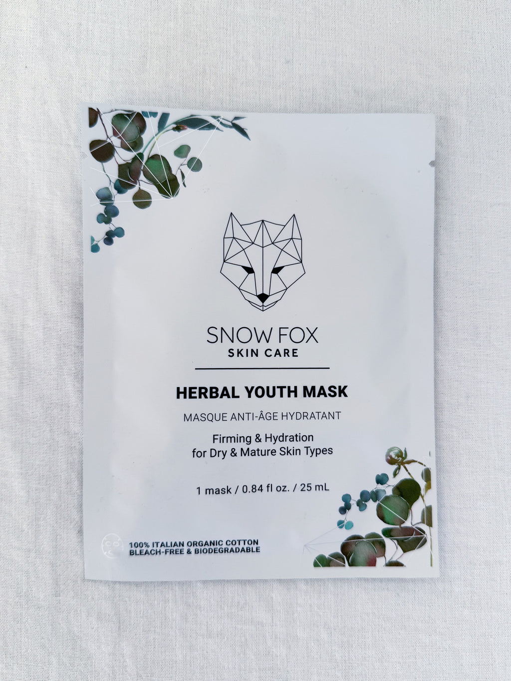 Snow Fox Sheet Masks