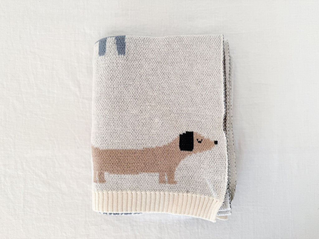 Buddy Dog Baby Blanket