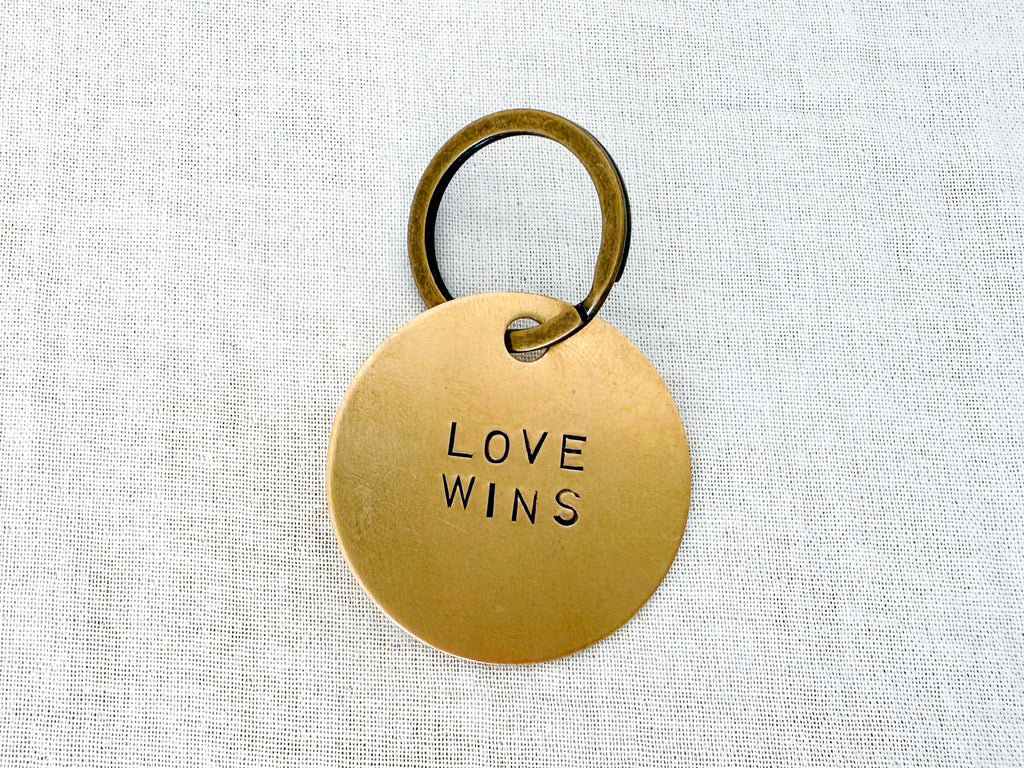 AG Brass Key Ring