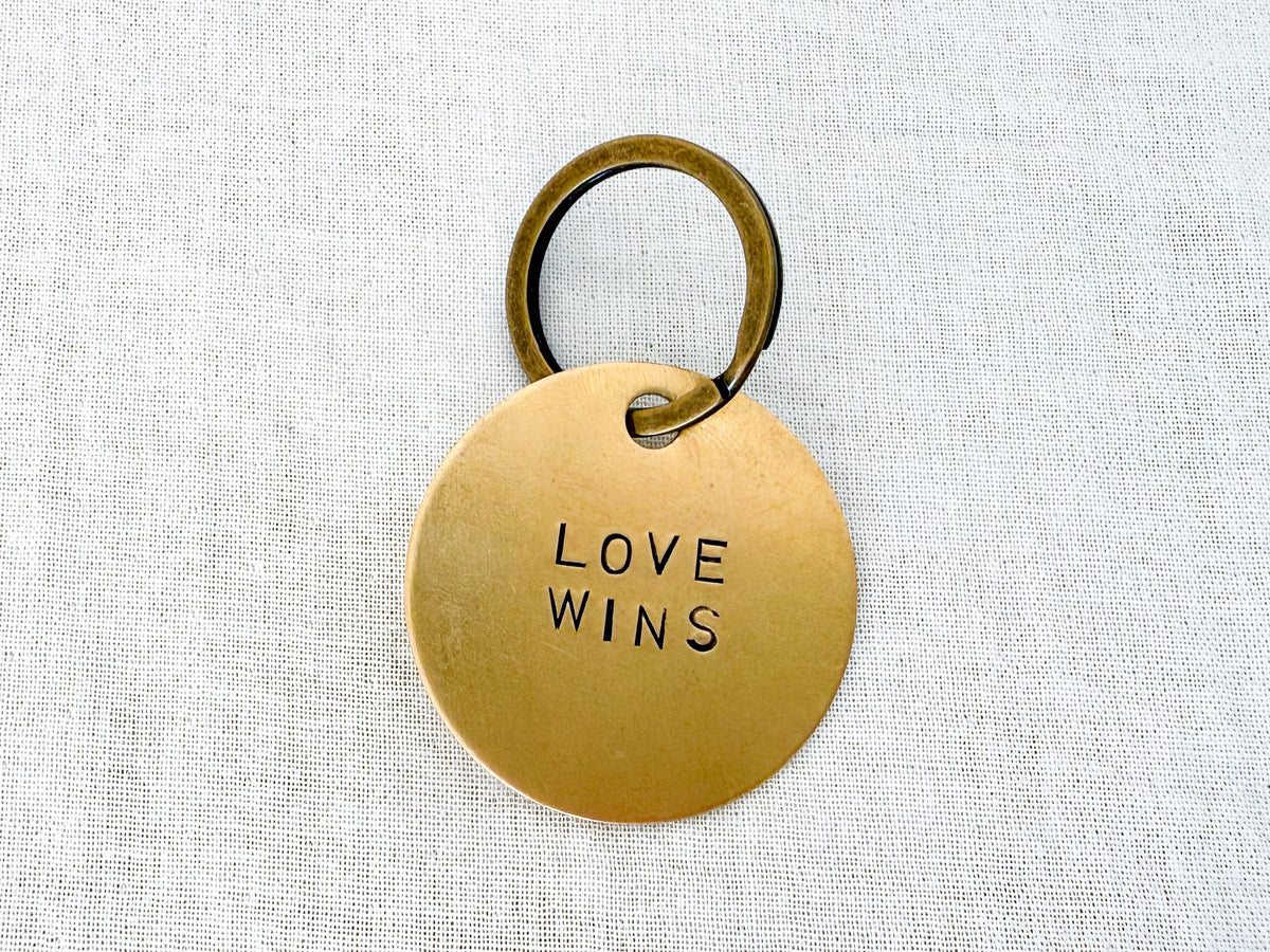 AG Brass Key Ring