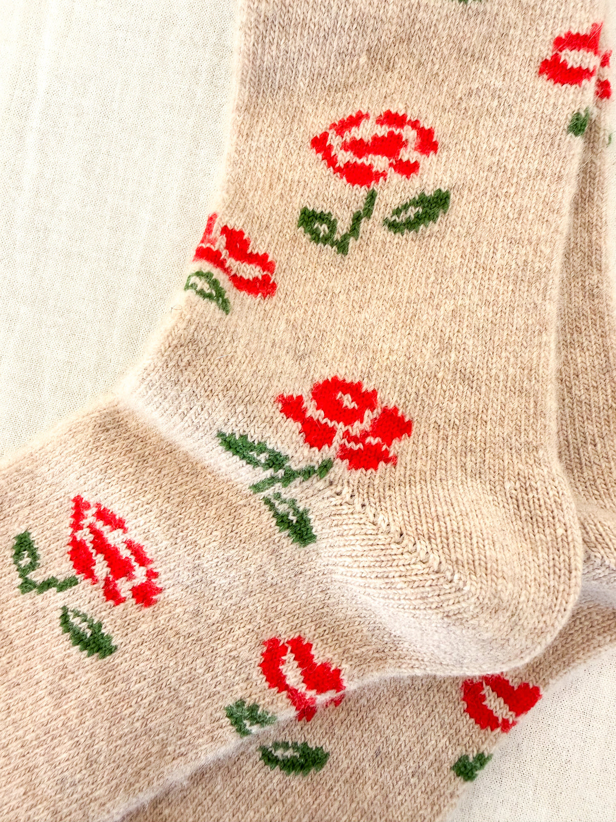 Cashmere Rose Socks