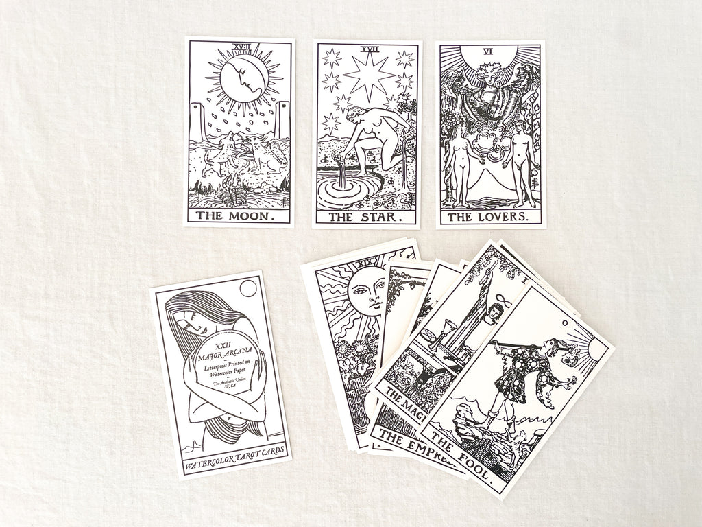 Watercolor Tarot Deck