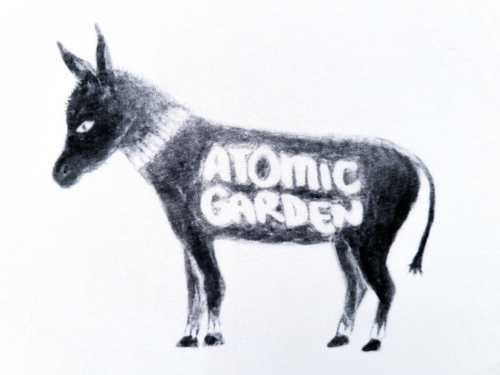AG Drawn Donkey Basic Tee - White