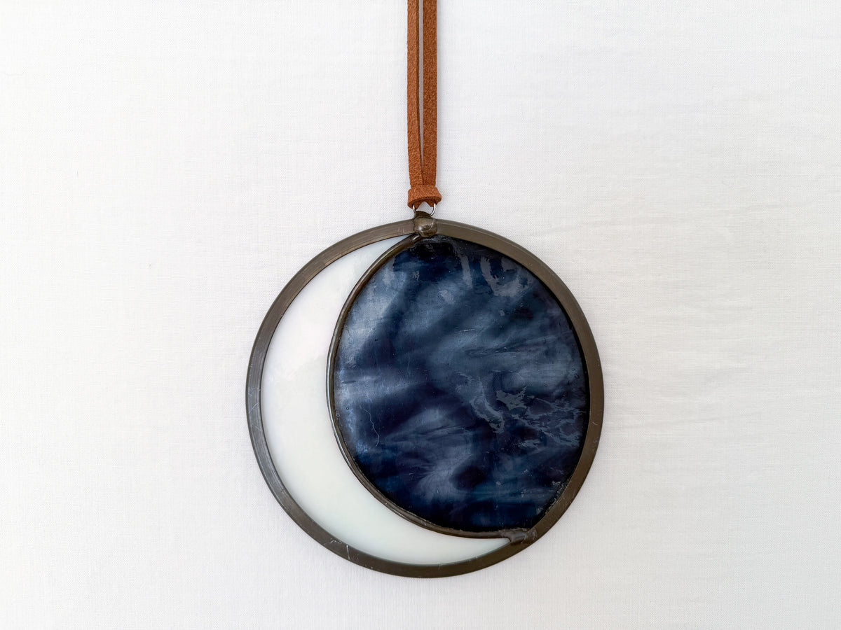 Stained Glass Full Moon