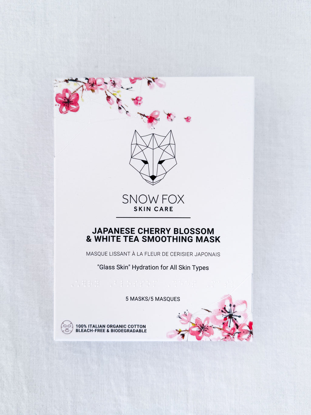 Snow Fox Sheet Masks