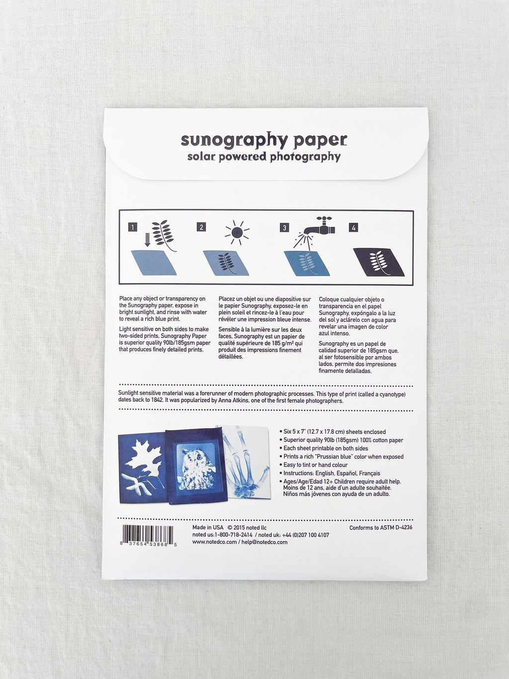 Sunography Printing