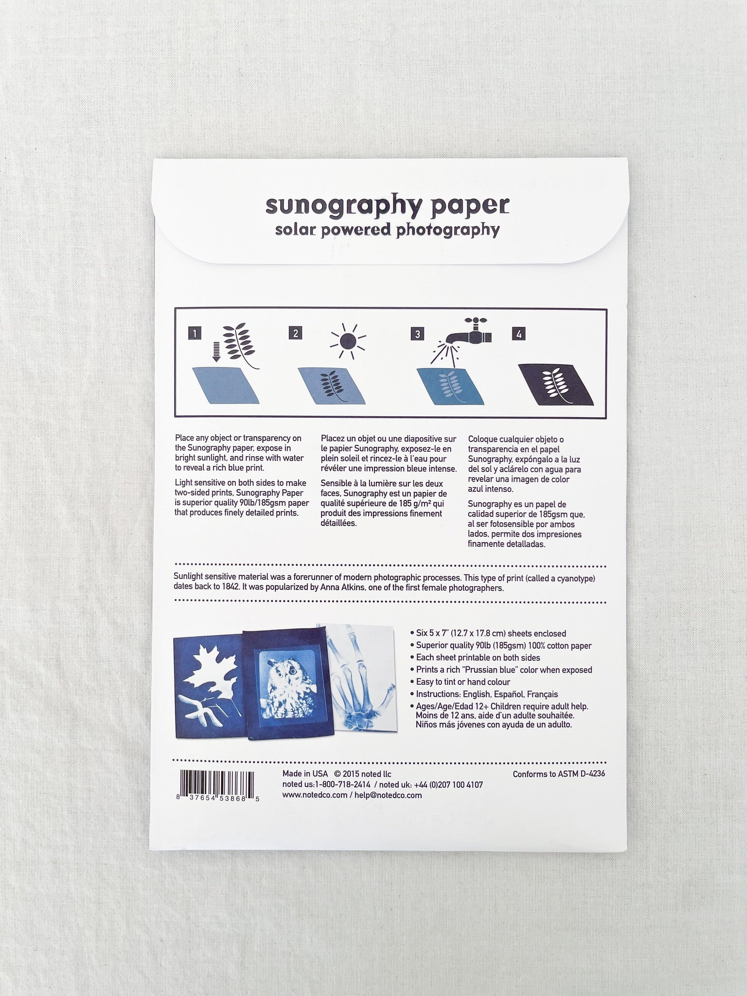 Sunography Printing