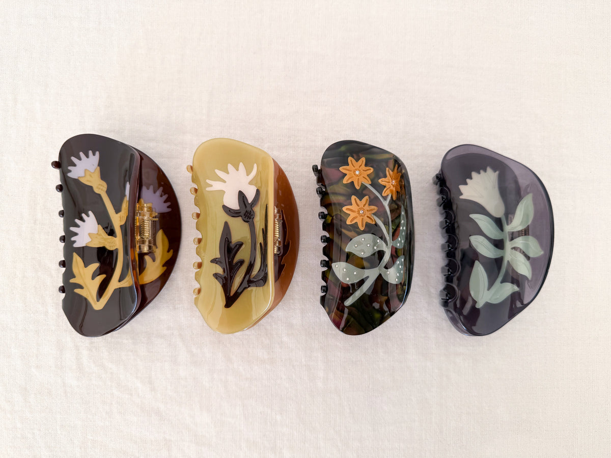 Botanical Hair Claws