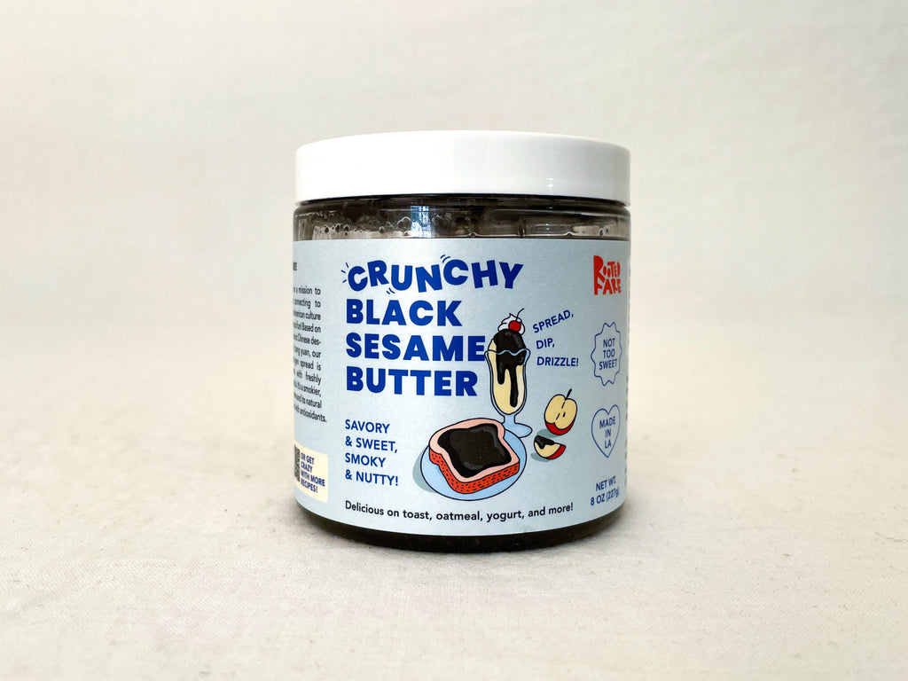 Crunchy Black Sesame Butter