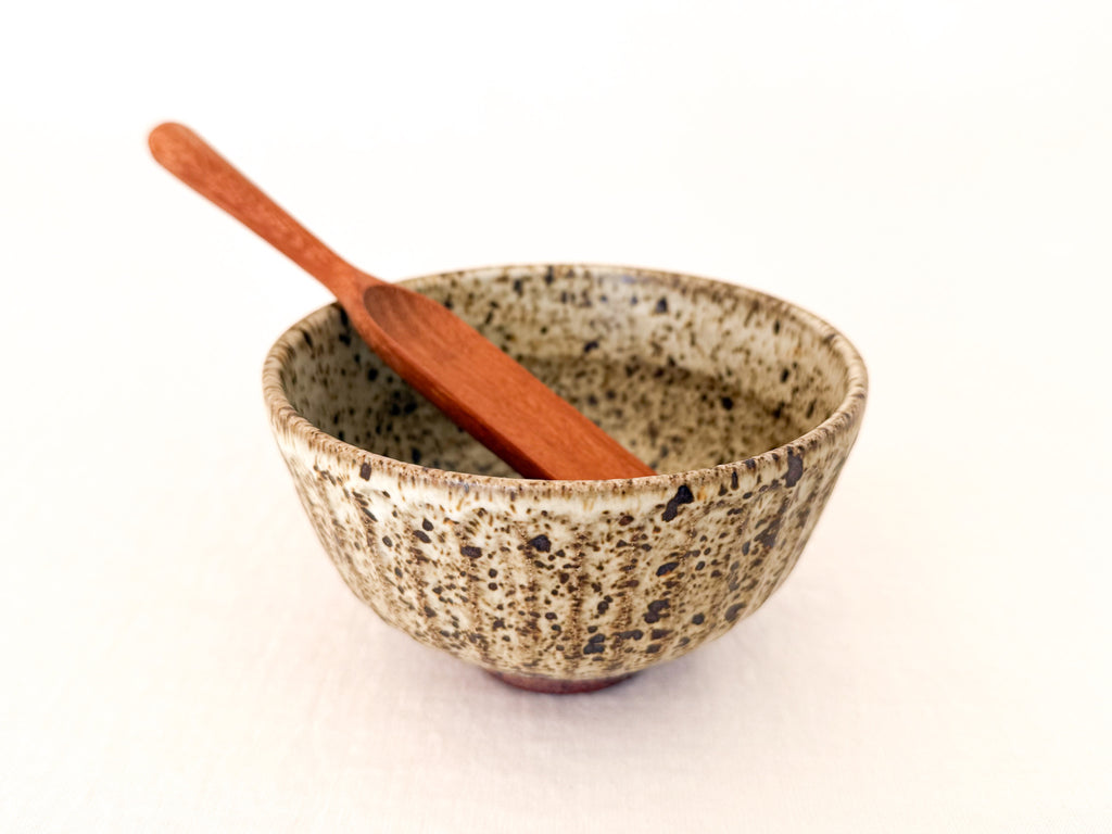 Speckled Shinogi Rice Bowl