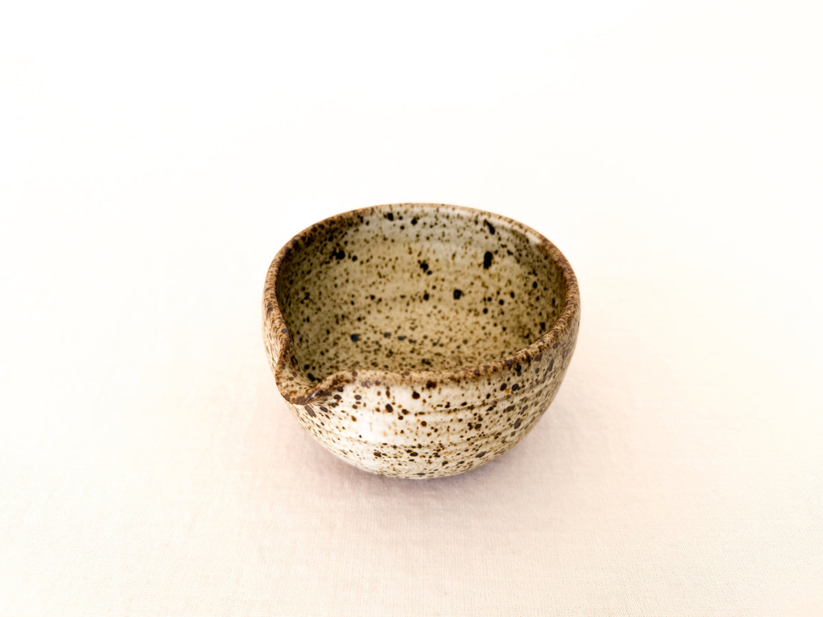 Speckled Katakuchi Matcha Bowl