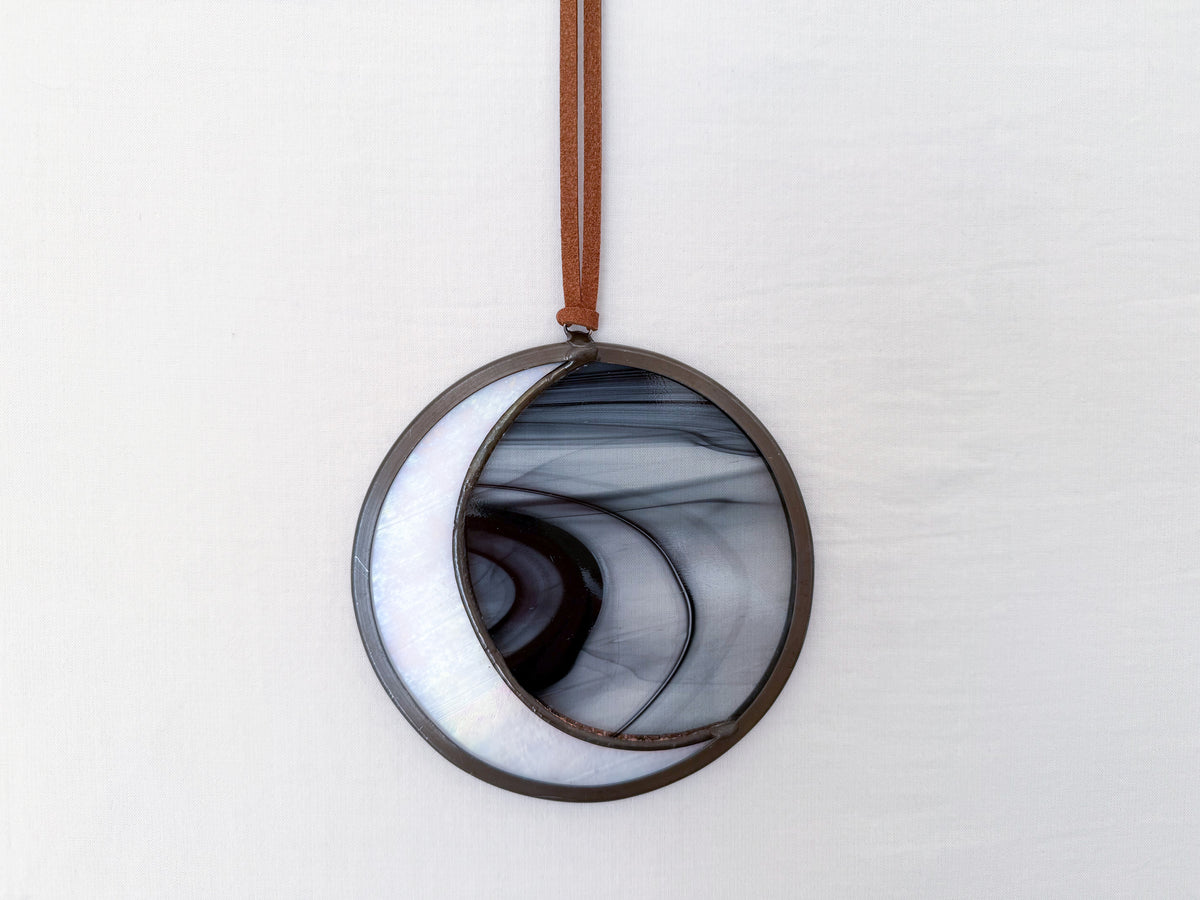 Stained Glass Full Moon