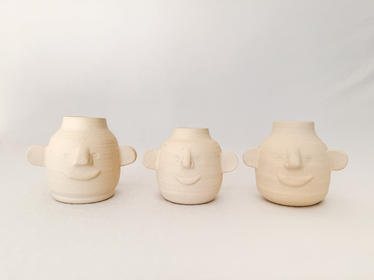 Tiny Face Vase