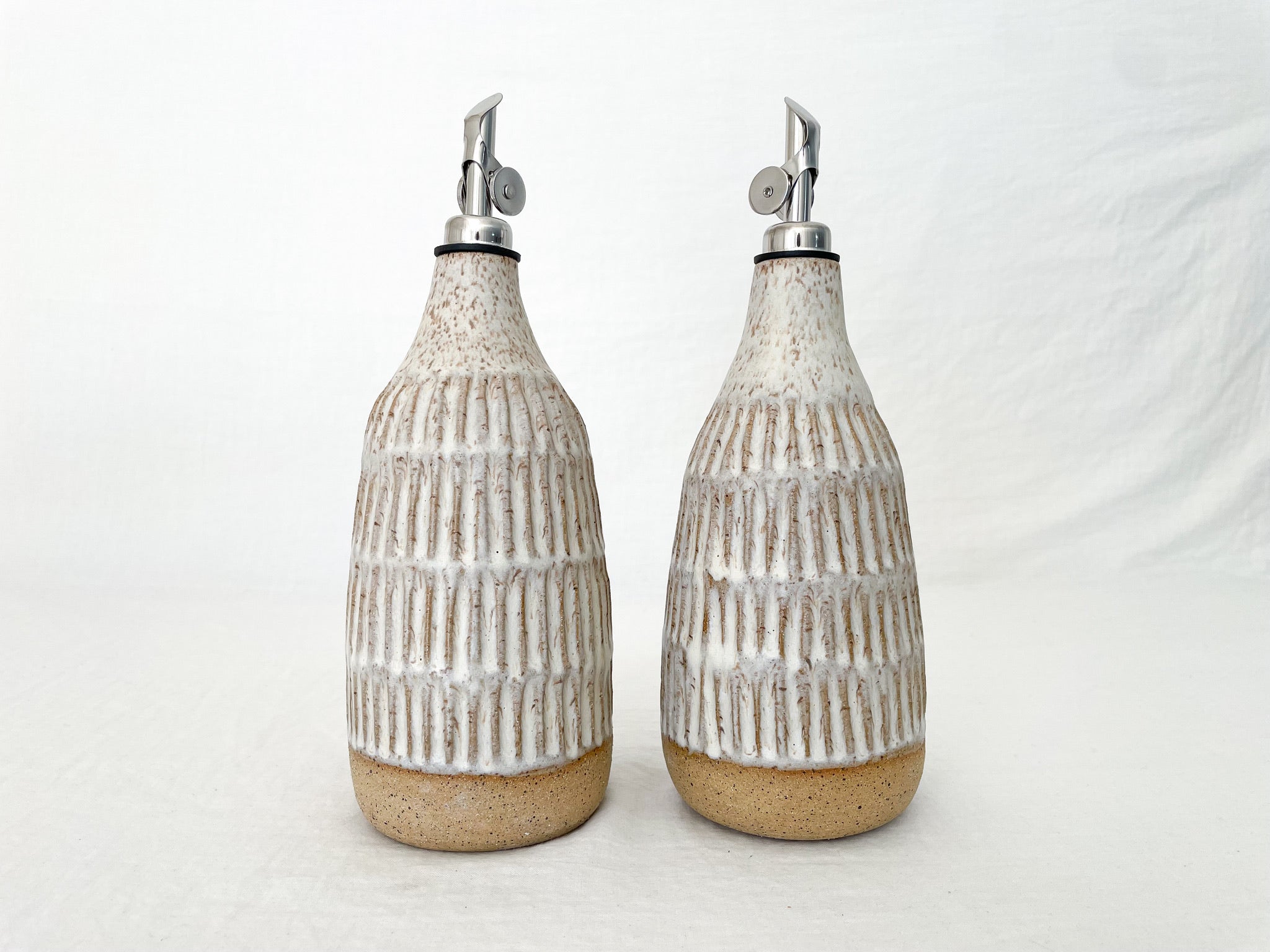 Etched Oil Cruet