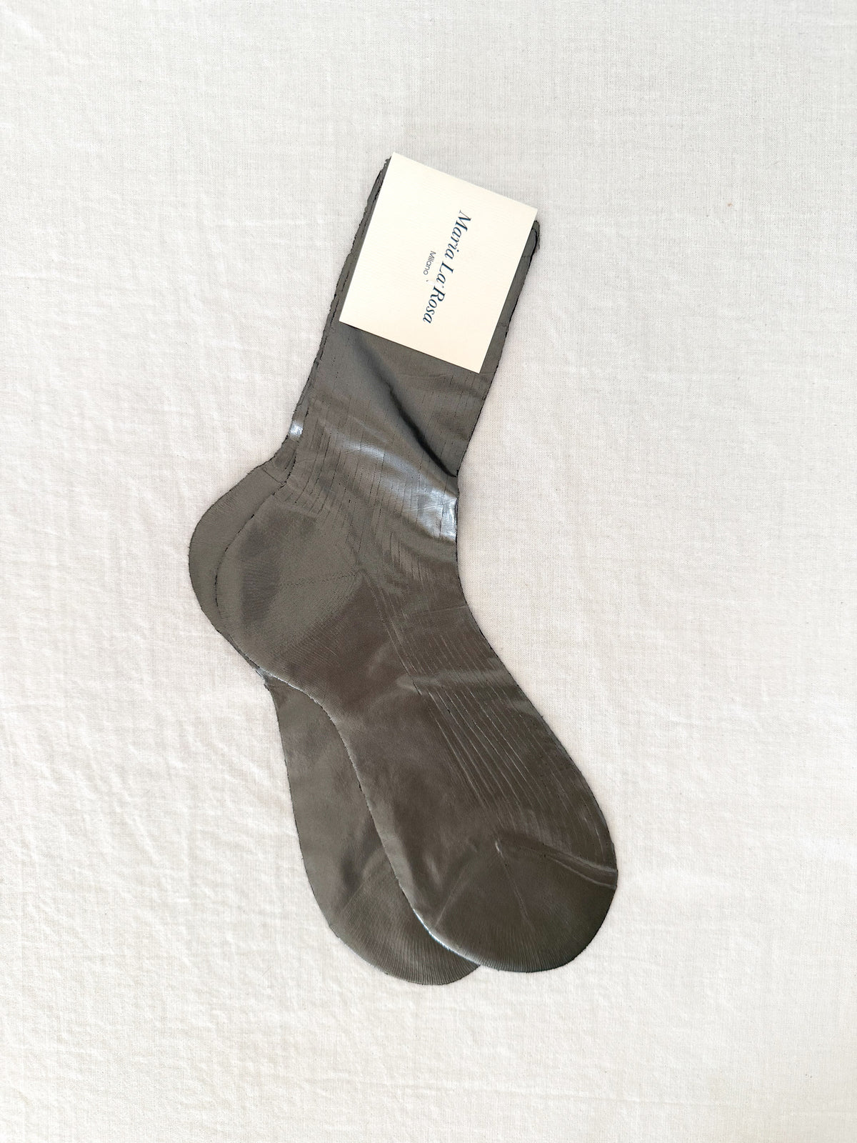 Metallic Silk Socks