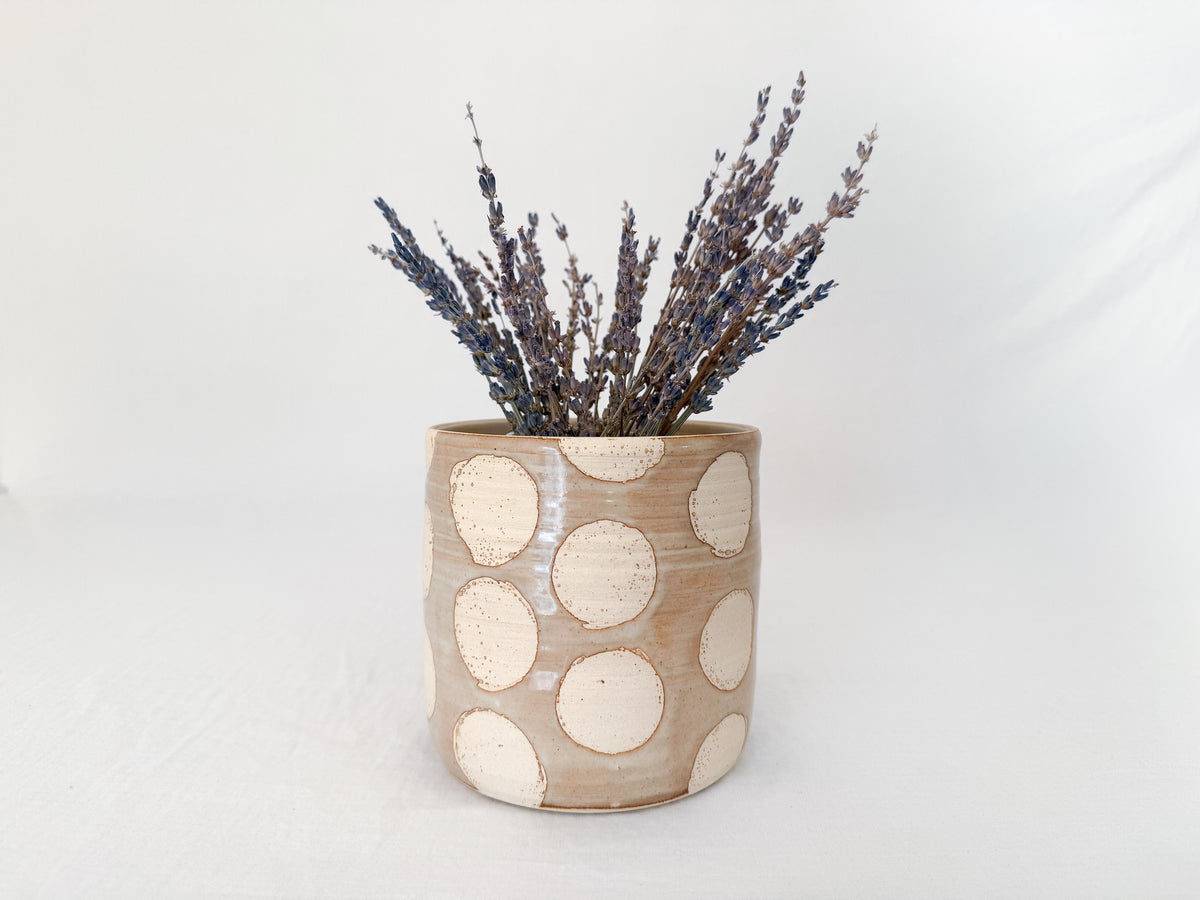 Polka Dot Planter