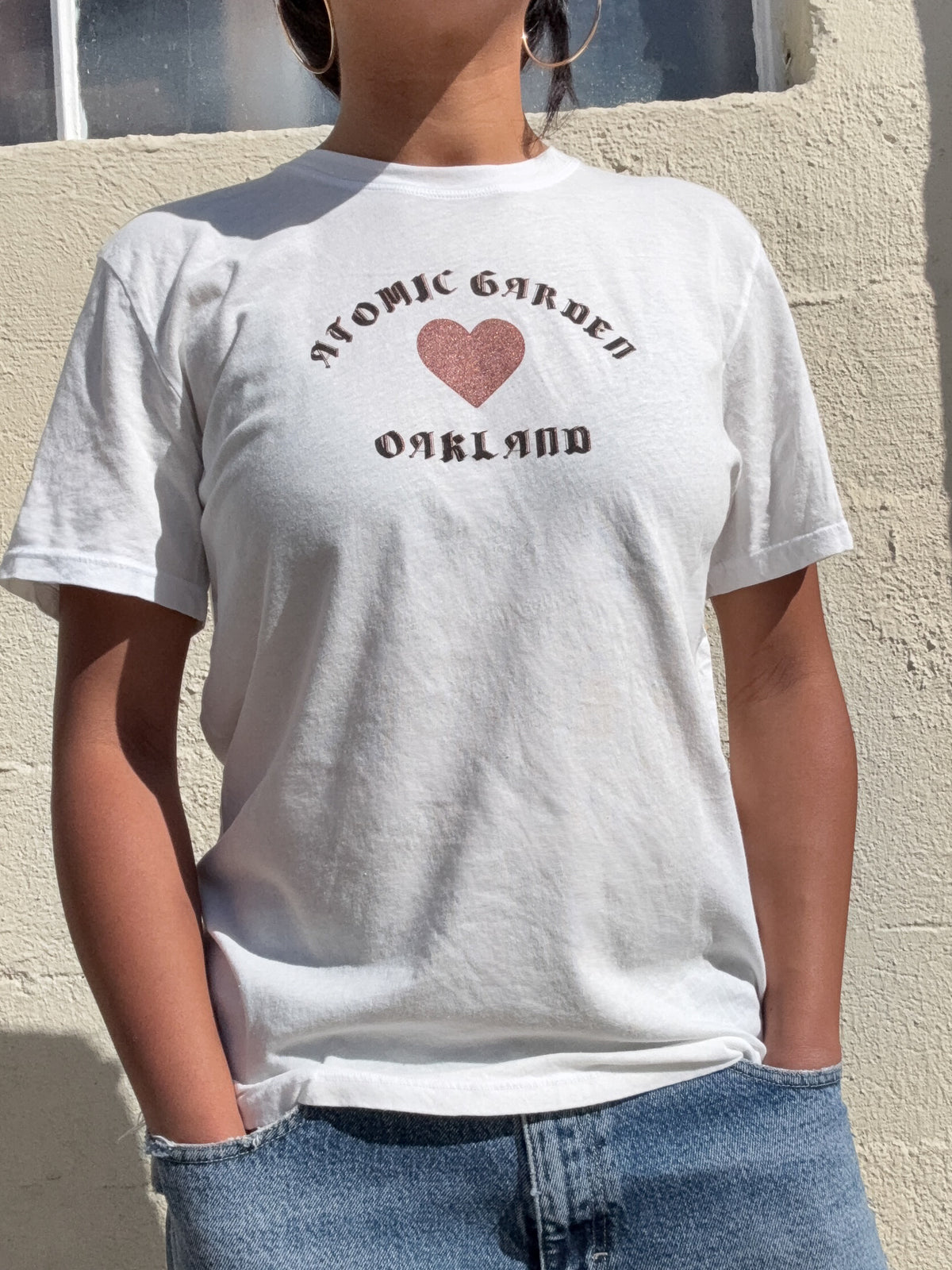 AG Oakland Basic Tee - White