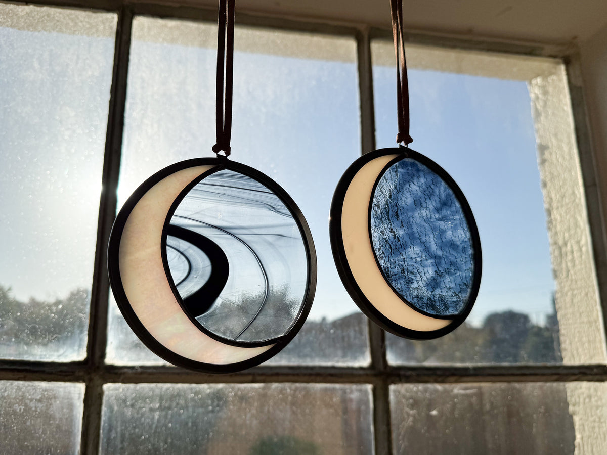 Stained Glass Full Moon