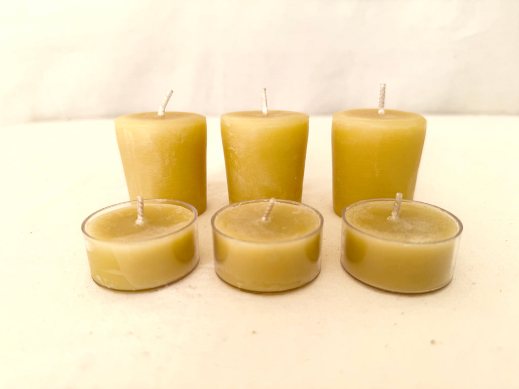 Beeswax Tea Light Candle