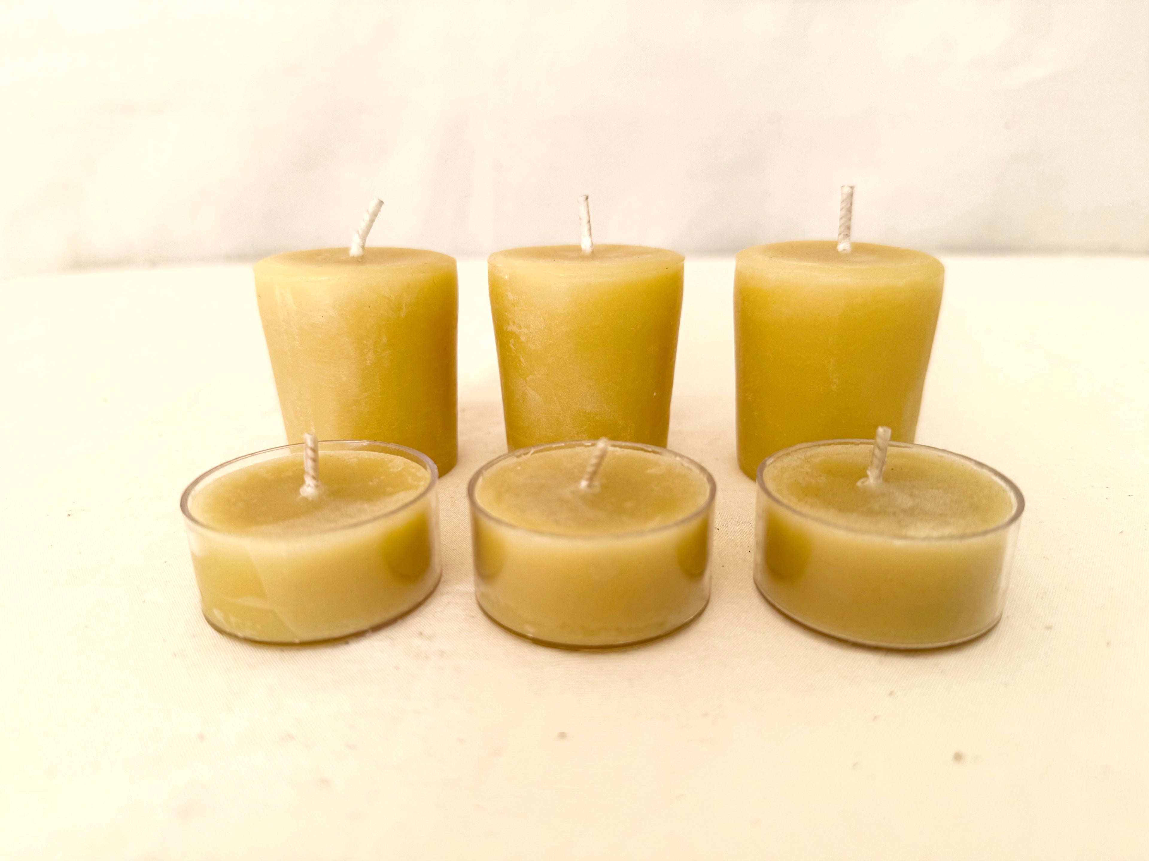Beeswax Tea Light Candle