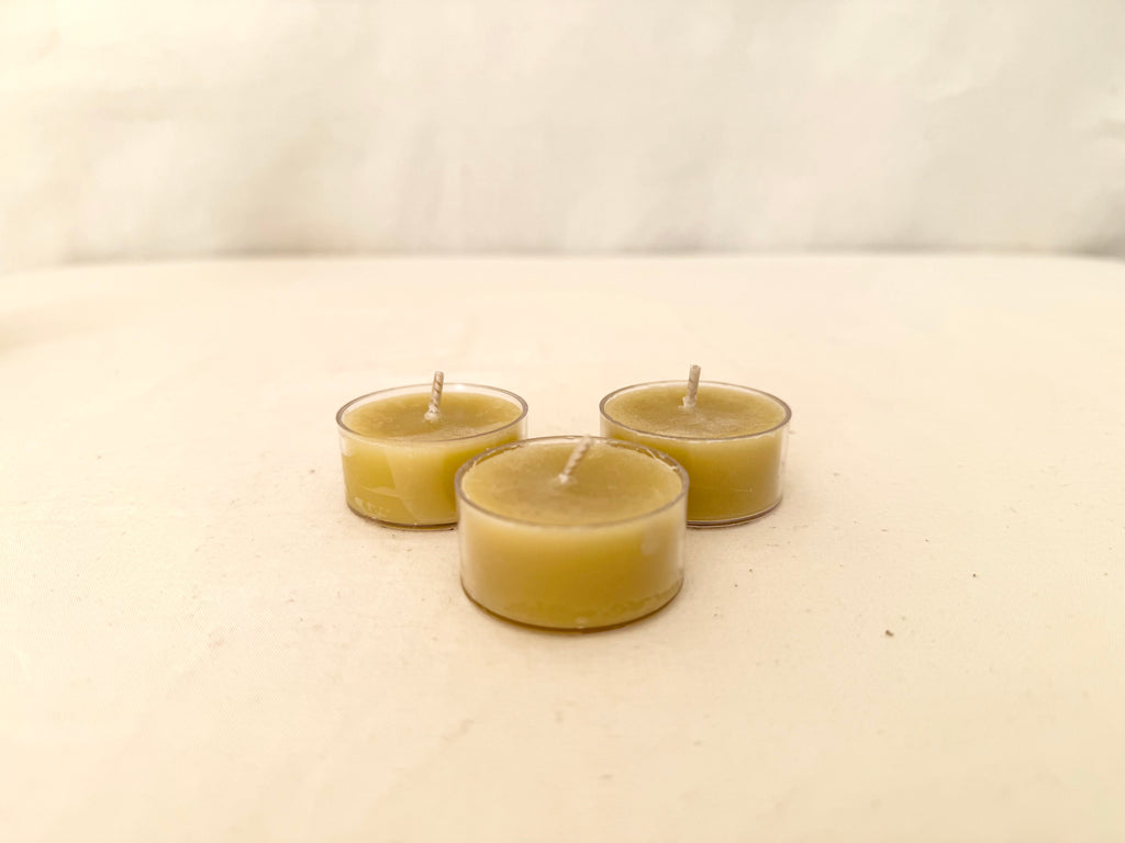 Beeswax Tea Light Candle